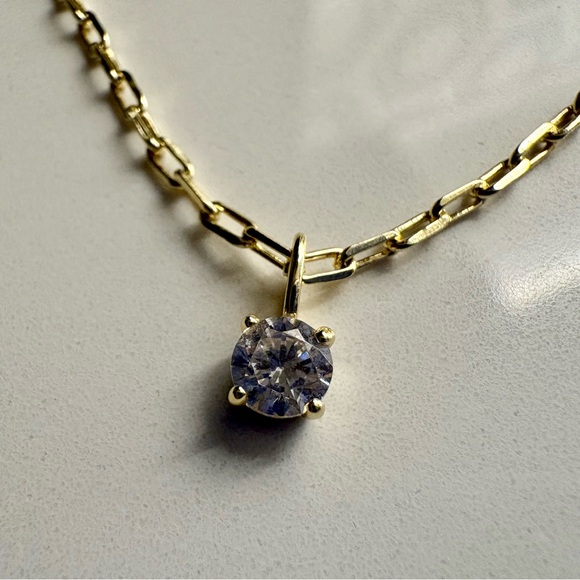 Melinda Maria Diamond Drop Necklace - Picture 2 of 4